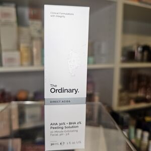 The Ordinary AHA 30% + BHA 2% Peeling Solution (New In Box)
